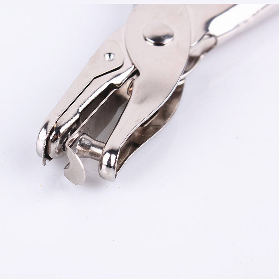 1 perforador de agujero de mano papelería vinculante perforadora agujero redondo agujero de papel perforadora pequeña mano perforadora