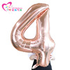 Digital balloon, evening dress, decorations, 40inch