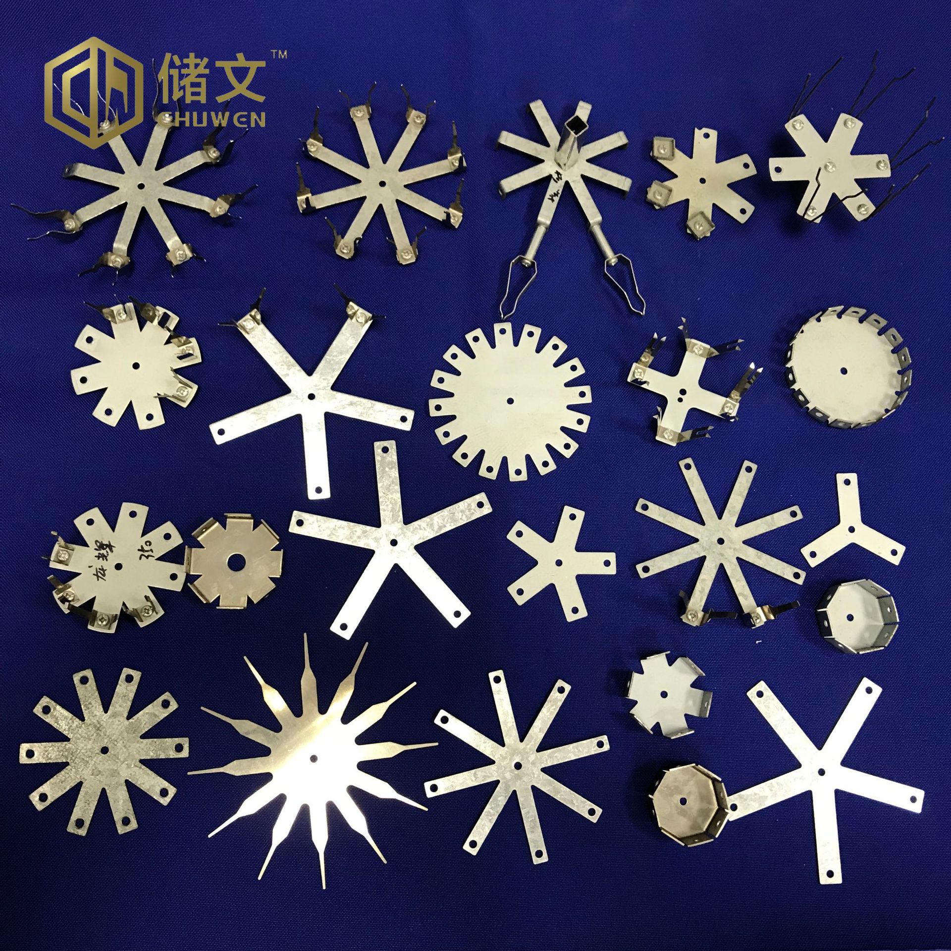 喷涂夹具弹片五金喷油支架不锈钢弹片真空镀膜治具挂具喷漆制具