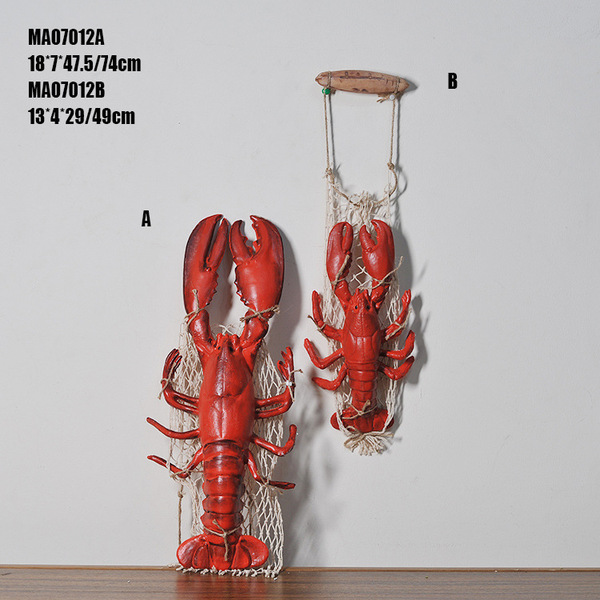 [Small wholesale] Night market barbecue resin simulation lobster…