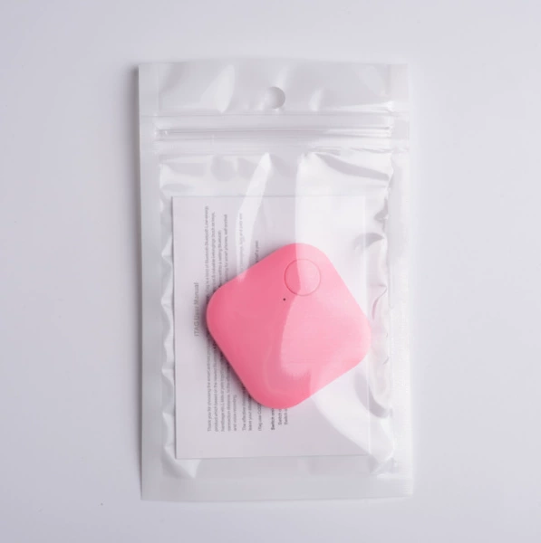 Square fuchsia battery, English