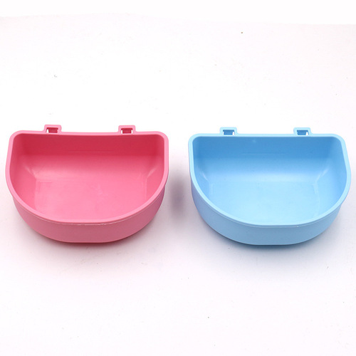 Pet Plastic Bowl Manufacturer Wholesale Pet Drinking Feeding Suspension Bowl Cat Bowl Dog Food Container Diningware