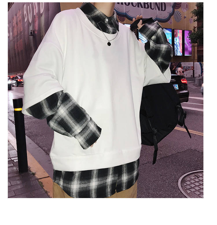 Chaqueta de los hombres otoño 2023 casual todo partido superior del collar del soporte color sólido japonés flojo Delgado abrigo de los hombres