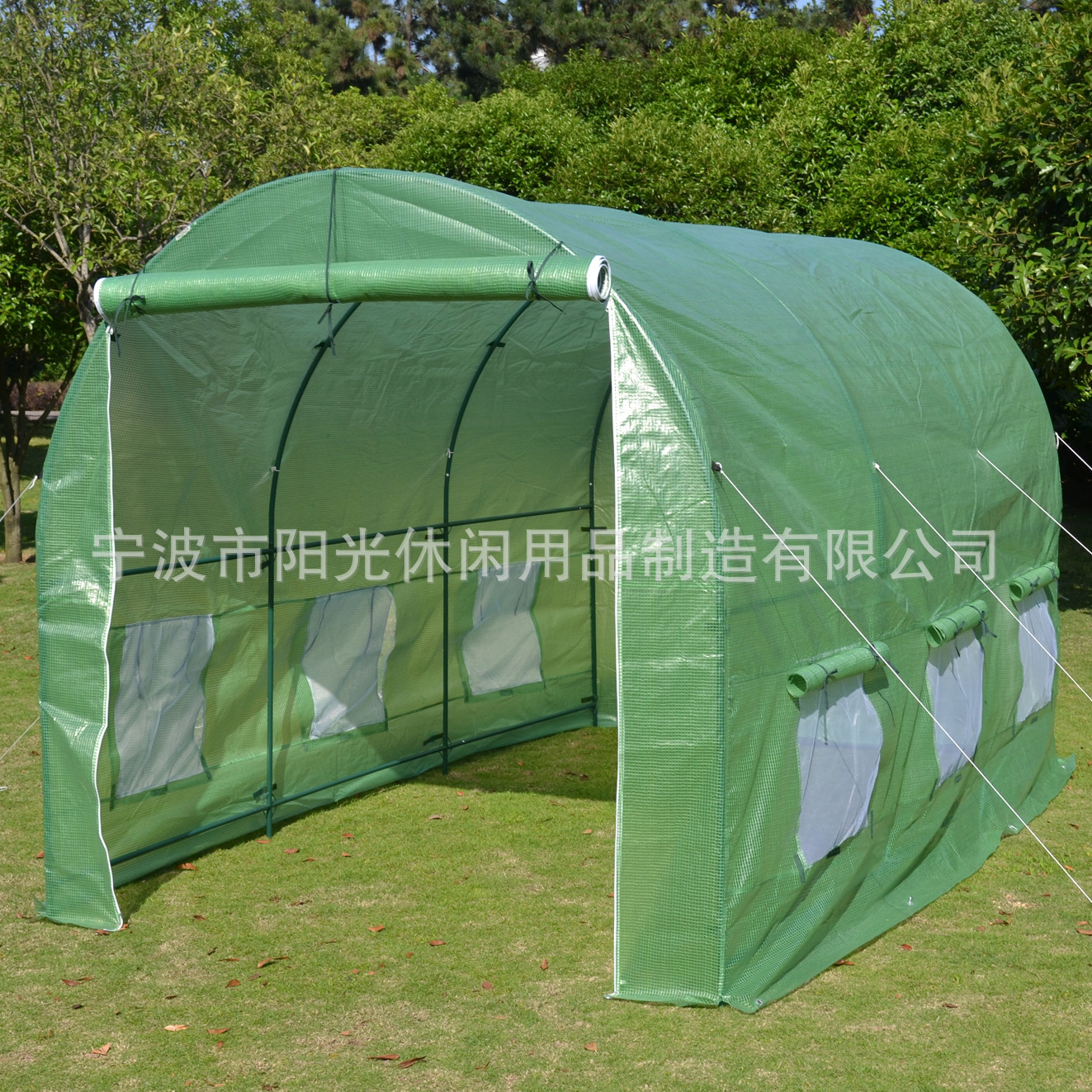 3.6米园艺温室暖房植物多肉花房保温棚花卉防雨保暖保湿拱形温室