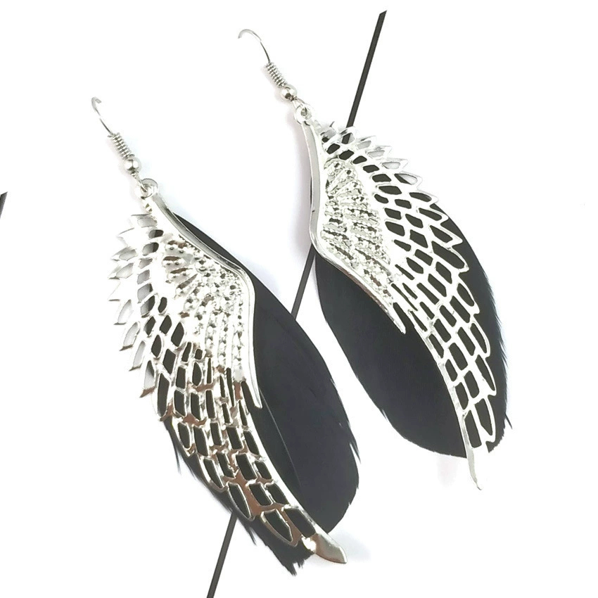 (Торговля через границу), модные ангел wings серьги, европейский стиль, Aliexpress