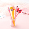 Cute cartoon gel pen, stationery for elementary school students, 0.5mm