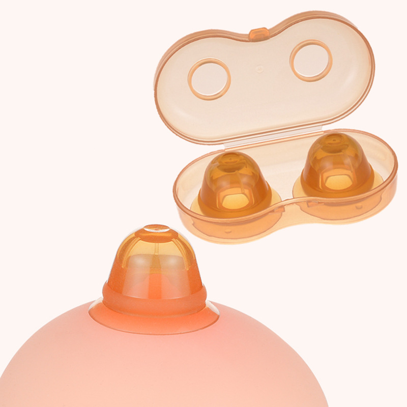 Silicone orthotics for nipples