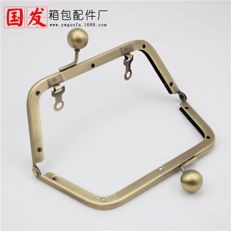 14cm trapezoidal sin agujero cabeza de bola gran boca de oro con agujeros de tornillo de alta calidad oro boca de tornillo