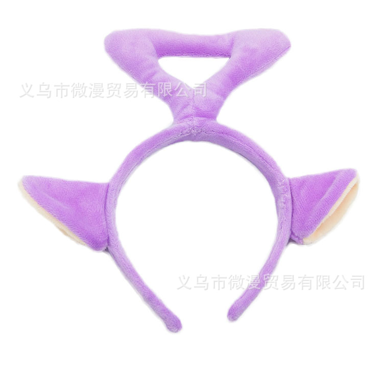 Nueva antena diadema de bebé anime diadema de dibujos animados lindo venta lindo tridimensional diadema banda para el cabello lavado de cara diadema femenina