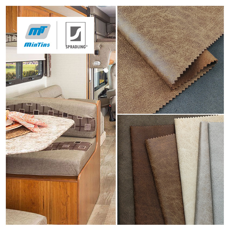 铭田MT房车专用软包沙发座椅皮 透气舒适超耐磨 房车内饰皮革