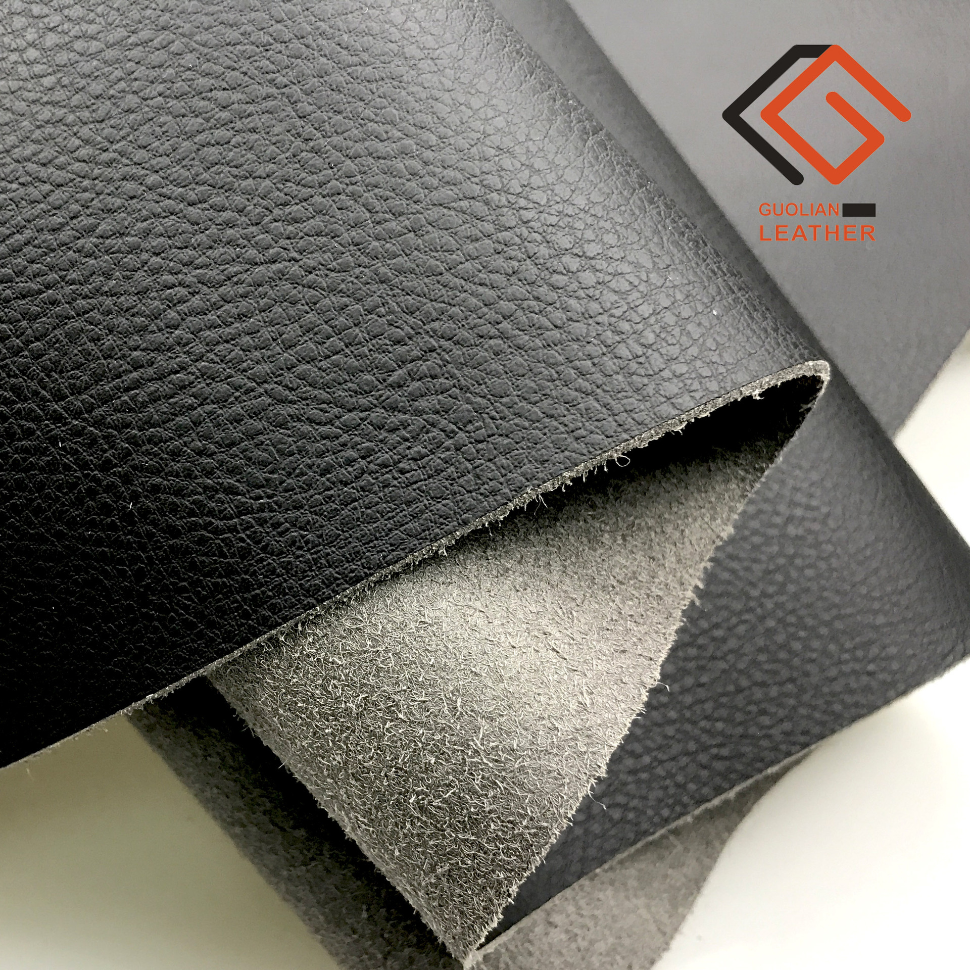 厂家直销超纤皮料经典134荔枝纹汽车内饰方向盘沙发坐垫手袋箱包