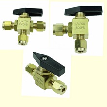 ���I�������S�~�p����ʽ�x�����y1/4"ODֱͨ��ʽ��ͨL��1500psi