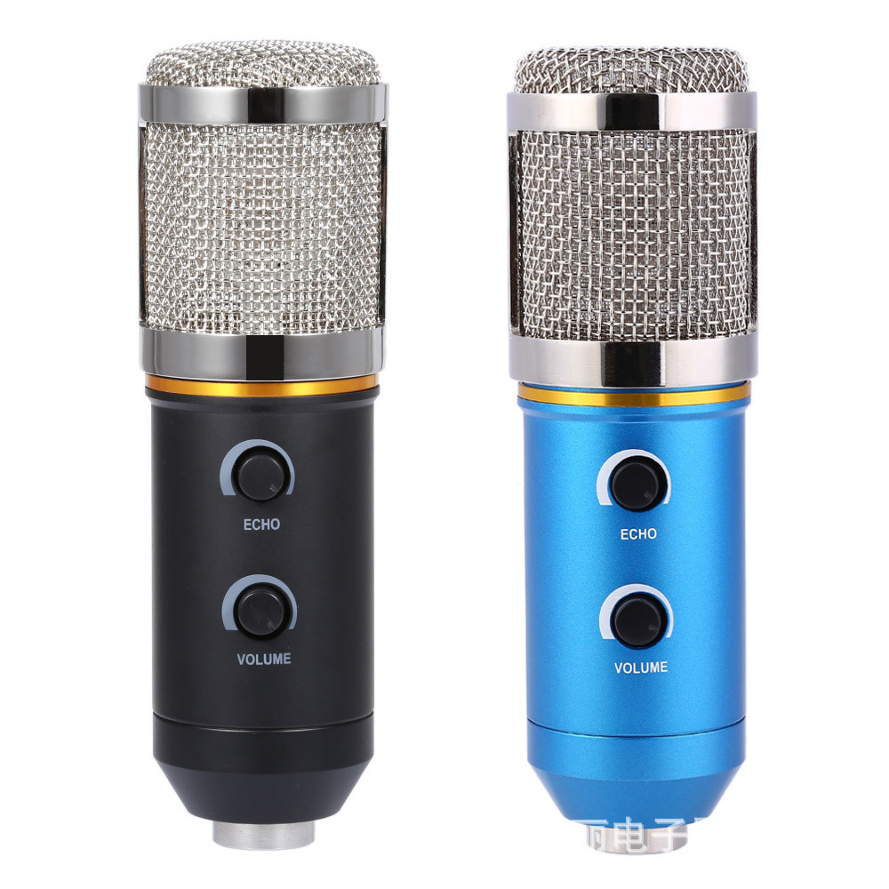 Golden Ring Reverb Bm800 Condenser Microphone Mk-F200Tl Recording Wired Microphone Plug and Play Microphone