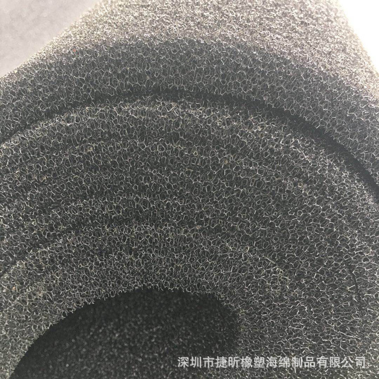 厂家批发 20mm粗孔水槽滤渣过滤海绵 屋檐水槽净化吸附过滤海绵