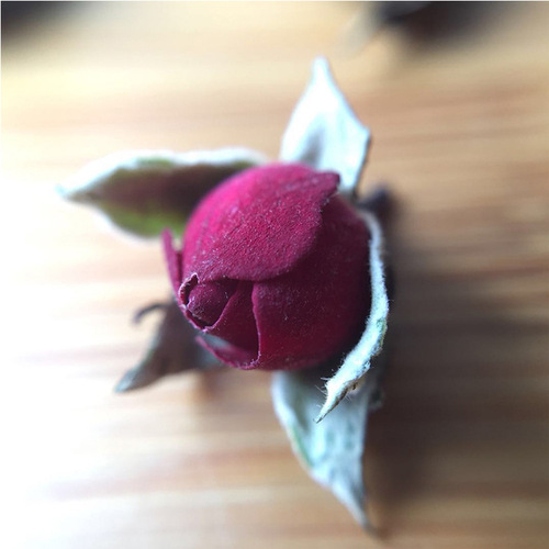 Bulk wholesale golden edge rose tea, loose-leaf rose tea, Yunnan edible dried rose flower wholesale, double-layered rose