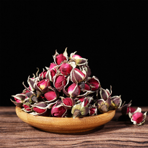 Bulk wholesale golden edge rose tea, loose-leaf rose tea, Yunnan edible dried rose flower wholesale, double-layered rose