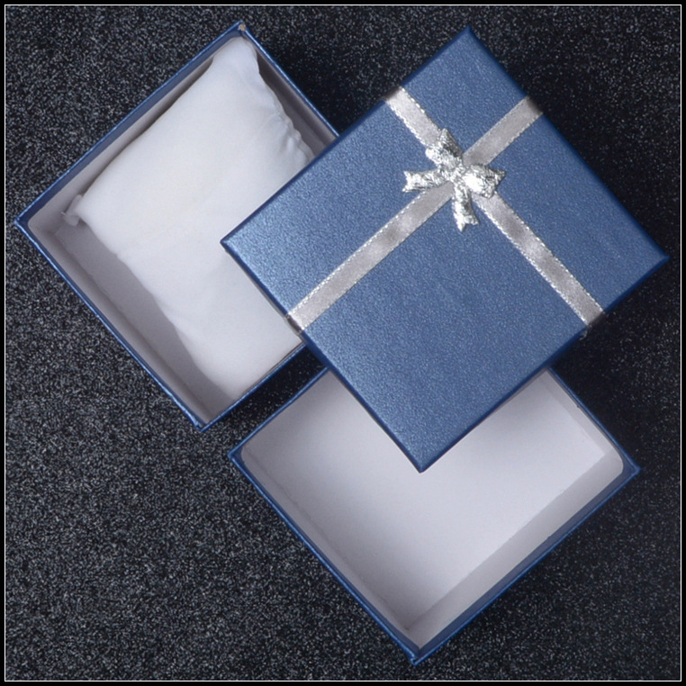 Blue Watch Box Packaging Box Paper Watch Storage Box Watch Box Bracelet/Bangle Box Paper Box Gift Box