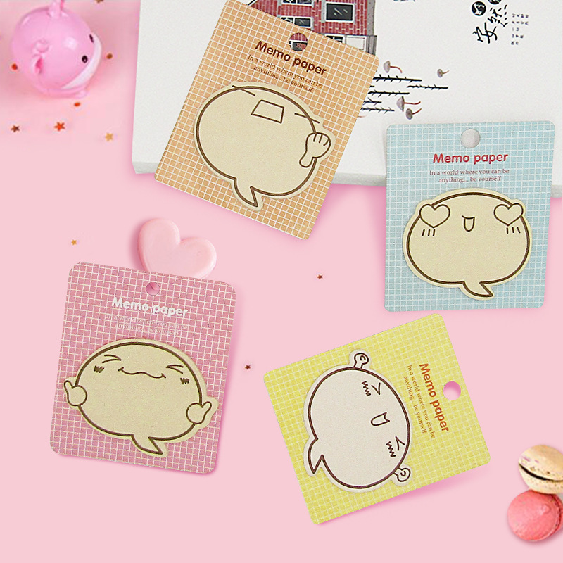 Korean Creative Stationery Cartoon Expression Inspirational N Times Stickers Student Classroom Notes Message High Viscosity Tearable Sticky Notes Korean Creative Stationery Cartoon Expression Inspirational N Times Stickers Student Classroom Notes Message High Viscosity Tearable Sticky Notes