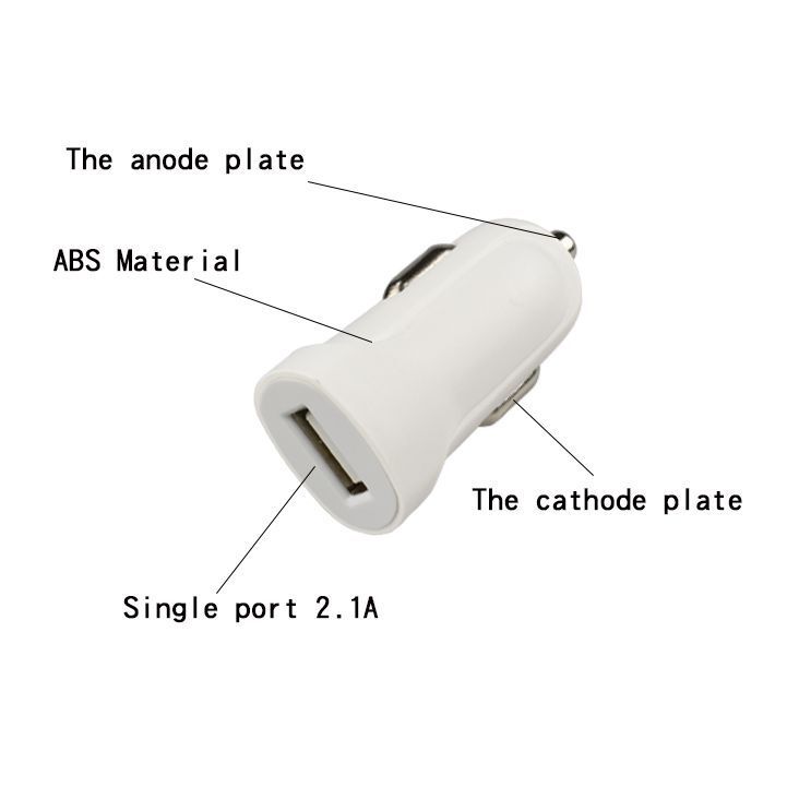 New Single-Port Car Charger Qc 3.0 Car Charger Xiaobawang Qualcomm 2A Fast Charging Charger Factory Direct Supply