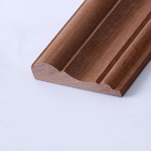 厂家直销木质装饰线条实木装饰腰线沙比利木电视造型相框线条