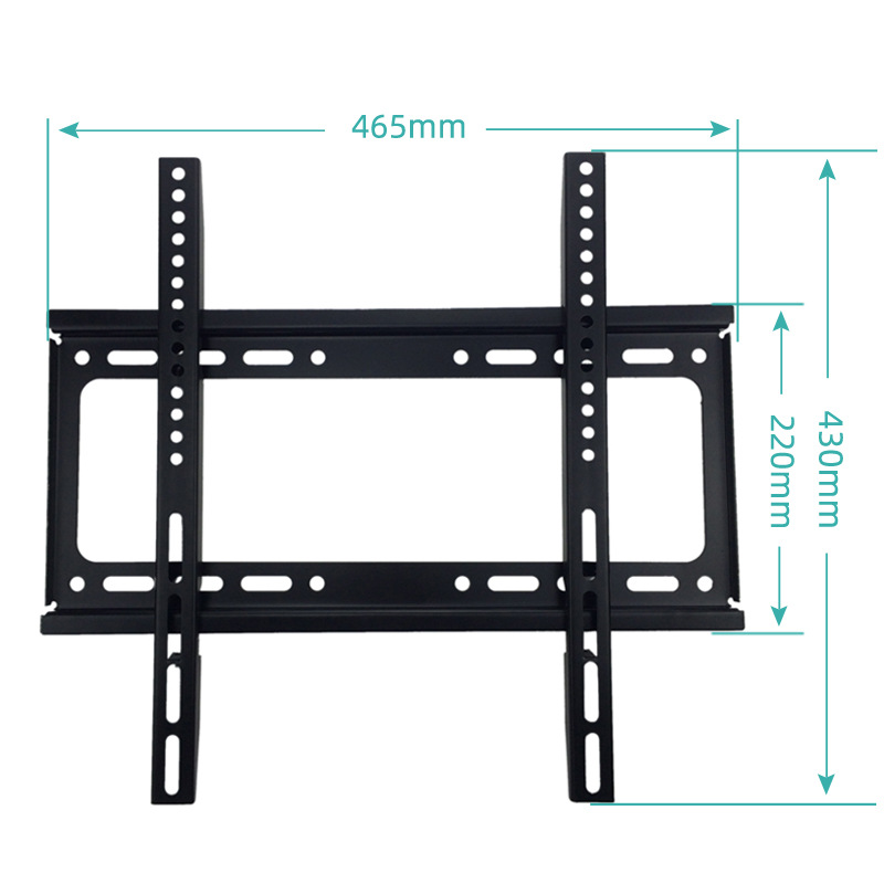 26-70 pulgadas engrosada pared fija LCD TV rack máquina de publicidad montado en la pared VESA soporte universal image 4