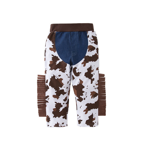 Western Cowboy Children's Festival Costume Set Boy Baby Character Costume Stage Costume Performance Suit Vest Pants Set