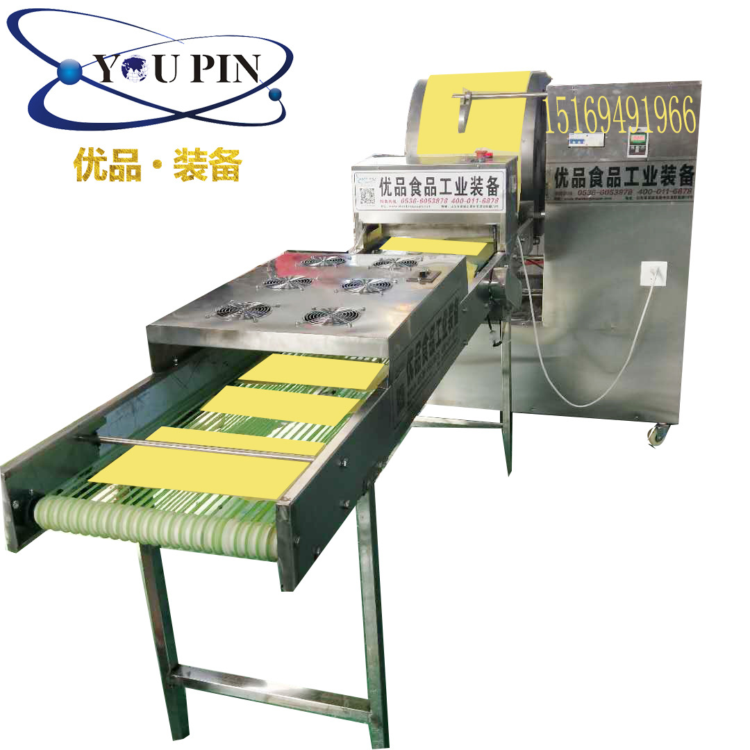 优品全自动蛋饼机设备 燃气加热蛋皮机 徐州扦子蛋皮成型机