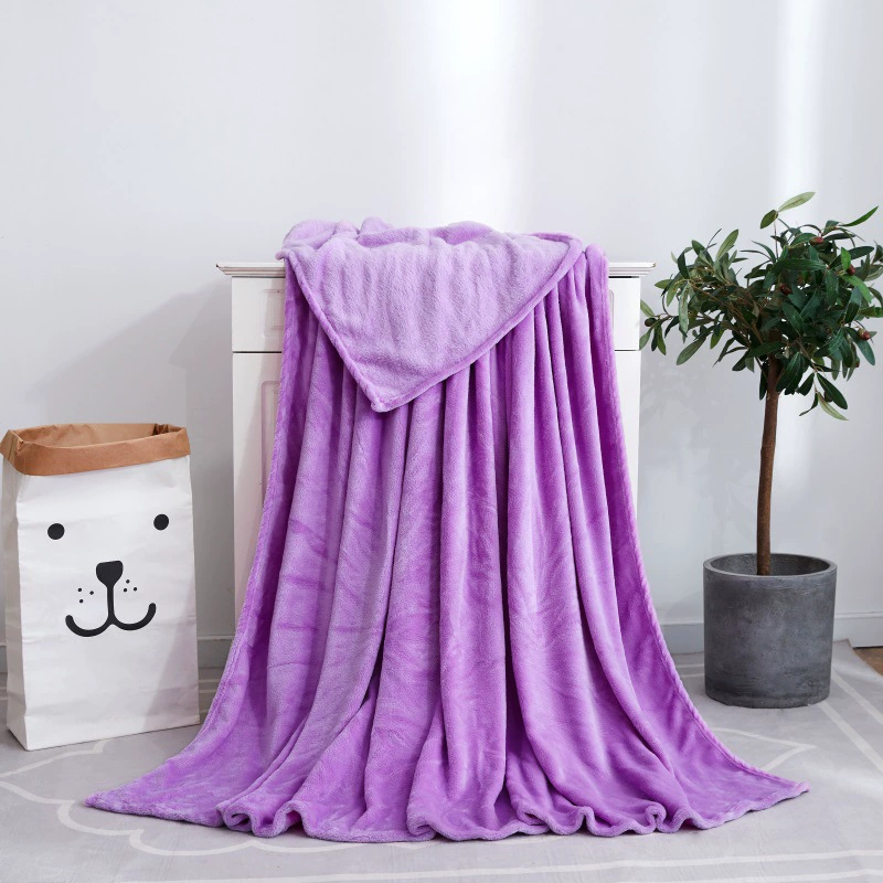 Коралловый фланелевый плед, Cloud Mink Velvet 120D, несколько размеров 50×70–200×230 см, подарок и йога