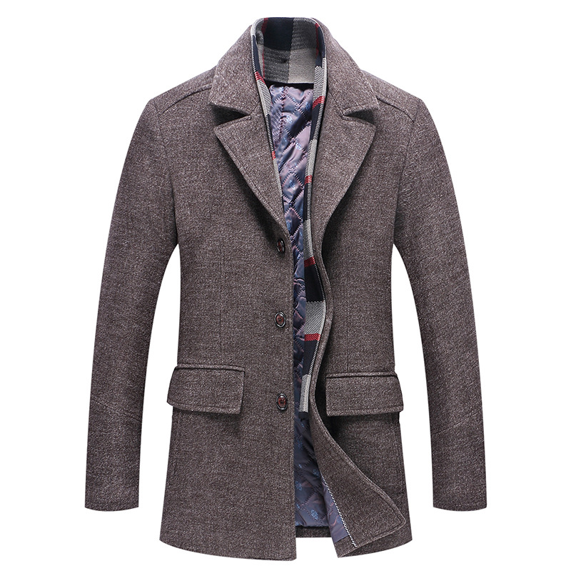 Men's Overcoat - Grey