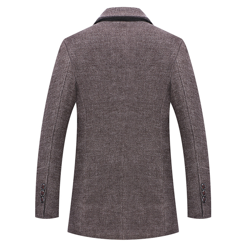 Men's Overcoat - Coffee