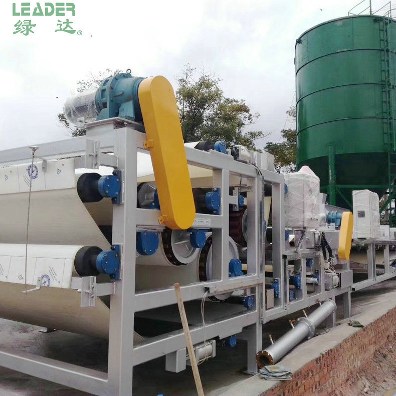 带式压滤机 固液分离 尾矿泥浆脱机及自来水厂污泥脱水设备 广东