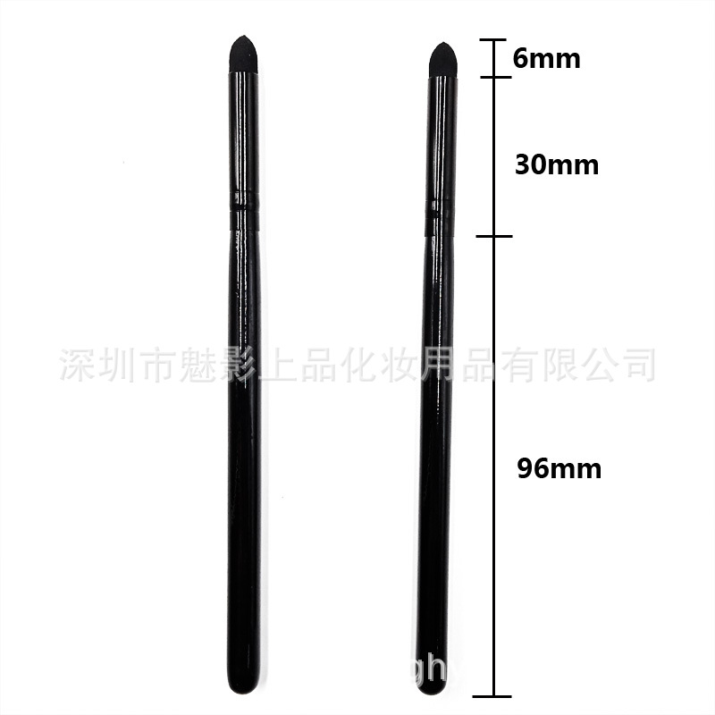 En stock al por mayor cepillo de maquillaje cepillo de humo flor esponja cepillo de sombra de ojos esponja de bala sombra de ojos palo herramientas de belleza