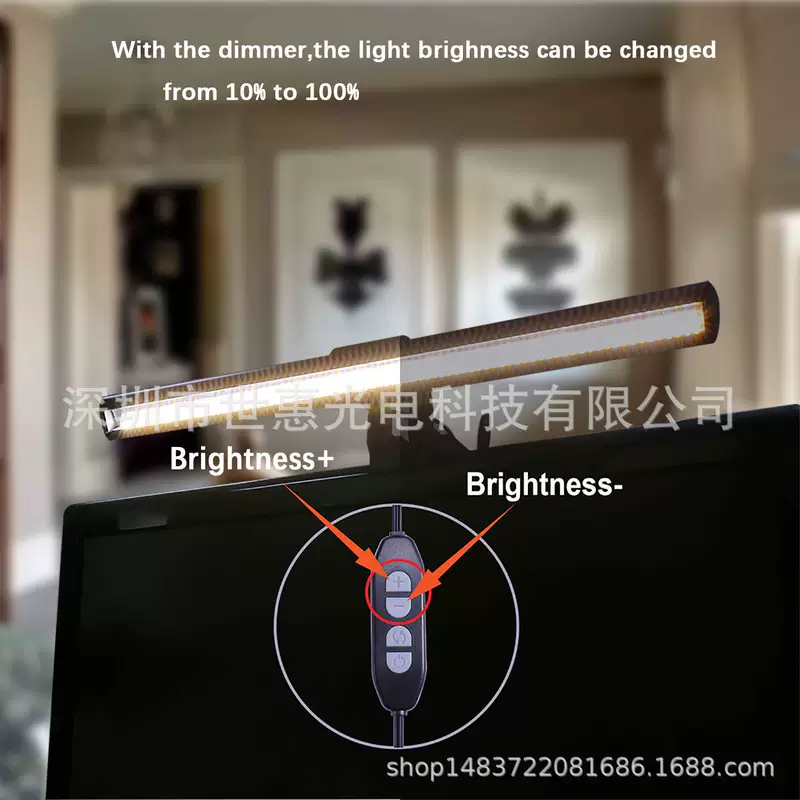Ноутбук, гирлянда, экран, LED LCD дисплей, умная настольная лампа, защита глаз