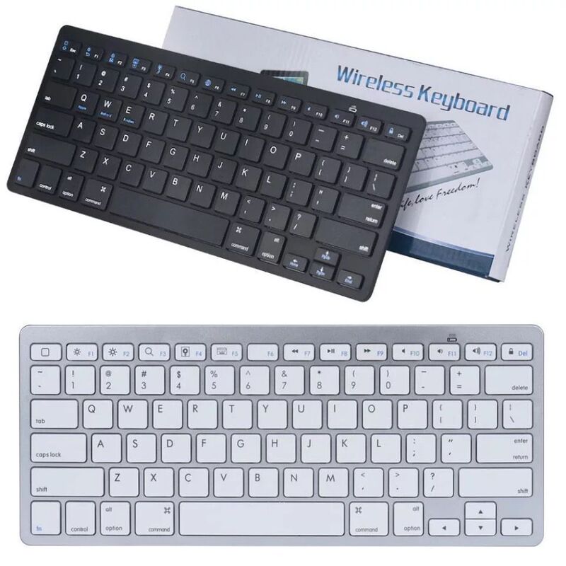 Cross-Border 10m Wireless Bluetooth Keyboard for Mobile Phones, Tablets, Office Mini Three-System 3.0 Keypad