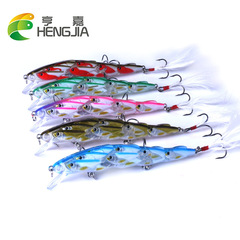 HENG JIA Hengjia Cross-border E-commerce Supply Source Lure Group Fish Minnow 11.5cm/15.7g Foreign Trade Fishing Tackle Wholesale