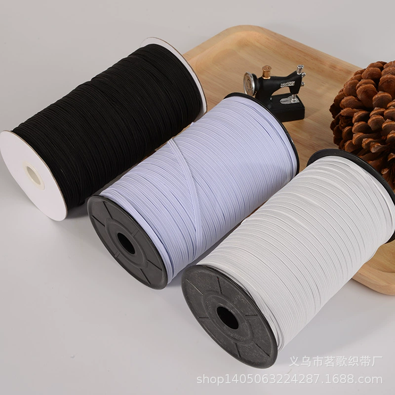 Фабрика прямых продаж 3-12 мм спот ремень с резинкой с плоскими рукавами с резинкой с резинкой