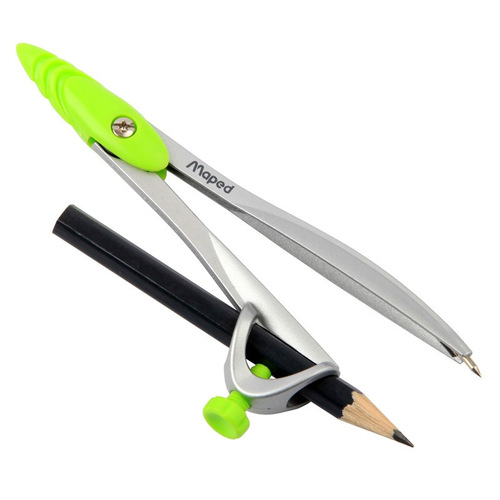Mapede 194111 students can insert pen compasses and bring their own pencil compasses alloy metal compasses