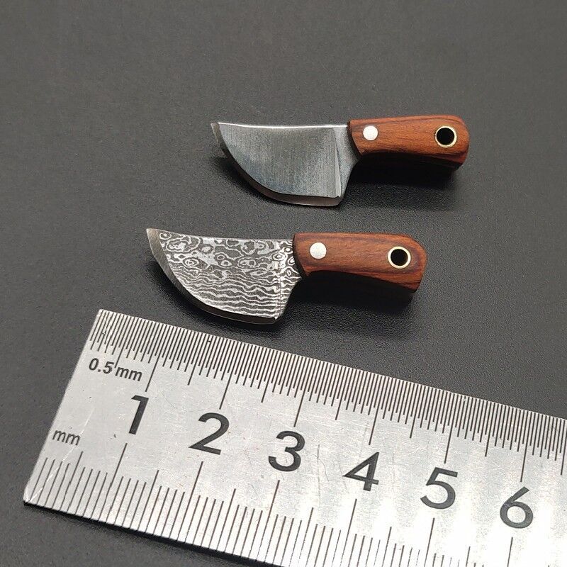 Key accessories Mini Blade embroidery knife small kitchen knife collection knife body protection split express knife non-folding portable knife