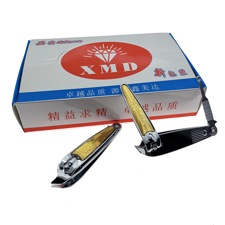 A 031 363 A- 7 cortaúñas oblicuas de oro acero inoxidable cortaúñas para adultos cortaúñas yiwu 2 yuanes tienda
