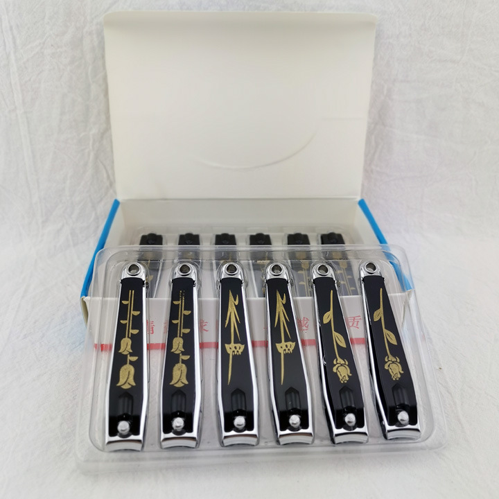 A 039 618 C- 7 negro cortaúñas de acero inoxidable para adultos cortaúñas Yiwu 2 yuanes tienda
