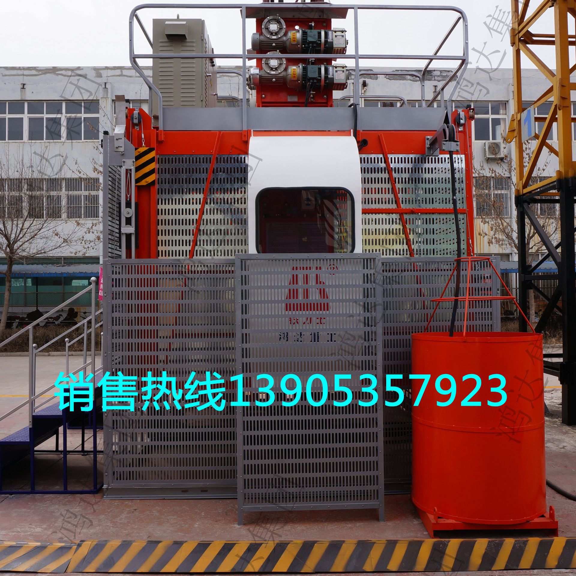 出口施工电梯SC200/200施工升降机 2吨高层升降机电动龙门架电梯