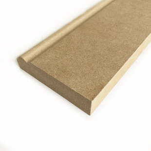 MDF Decorative Skirting Line High Density Decorative Floor Line Solid Wood Decorative TV Shape Photo Frame Line