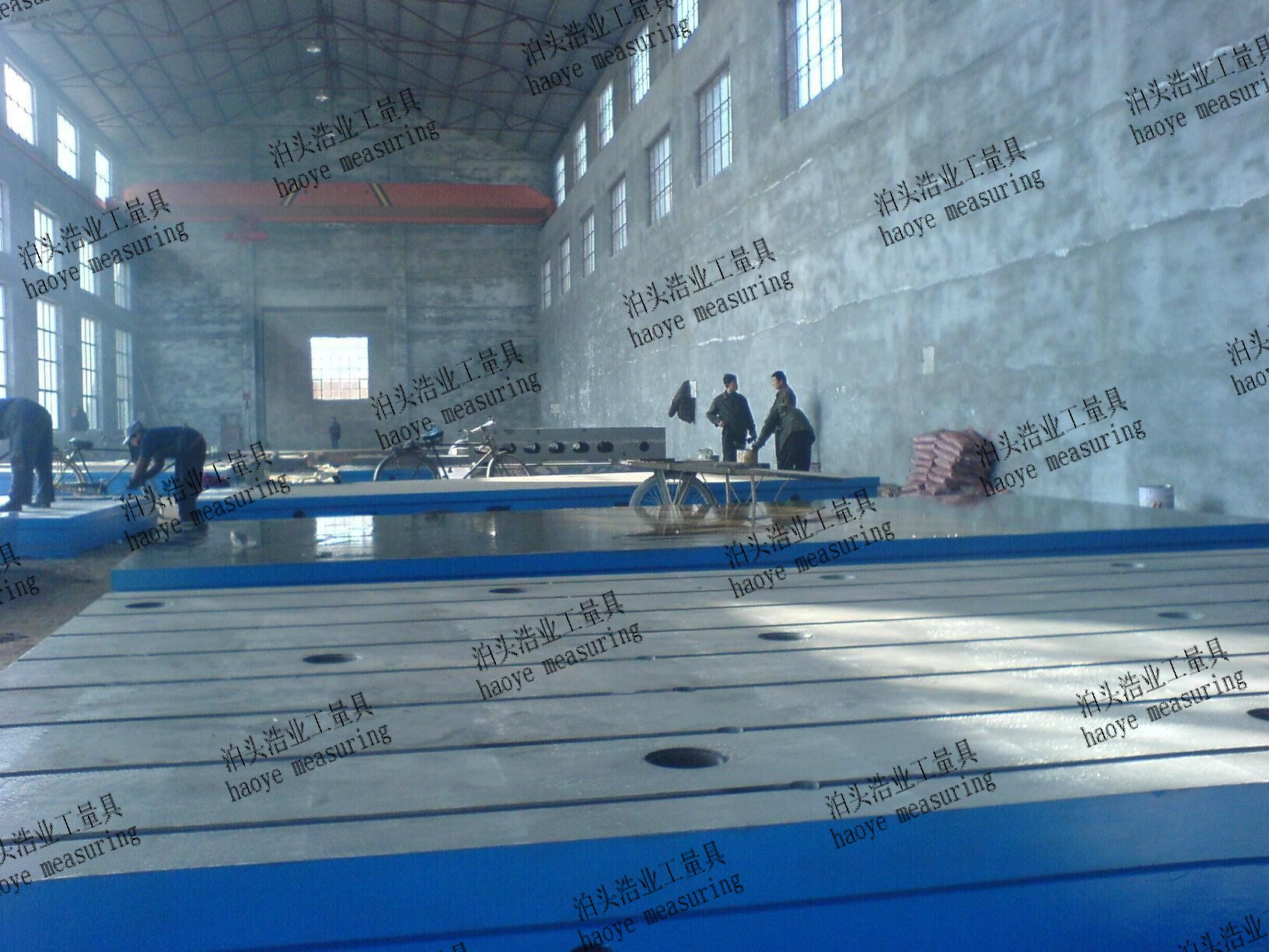 机床检验平板，铸铁机床检验平台2000X6000,2000X8000