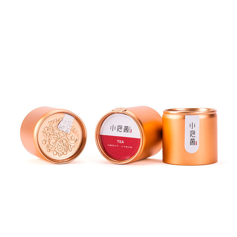 小号茶叶罐一次性金属小铝罐一泡罐易撕密封岩茶红白茶包装盒罐子