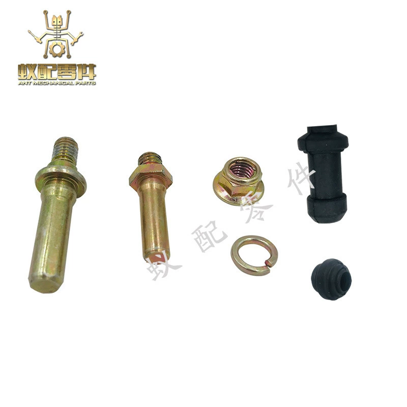 Трансграничный завод прямые поставки электромобиль мотоцикл дисковый тормоз нижний насос суппорт винт 6 предметов резиновый Ремонтный комплект экспорт