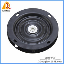 工厂直销6寸圆形万向转盘沙发转盘酒吧椅360度旋转家具五金配件