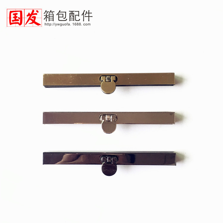 11CM 19CM banda de borde recta boca de oro botón Mickey cabeza de borde recto bolso clip tornillo de borde