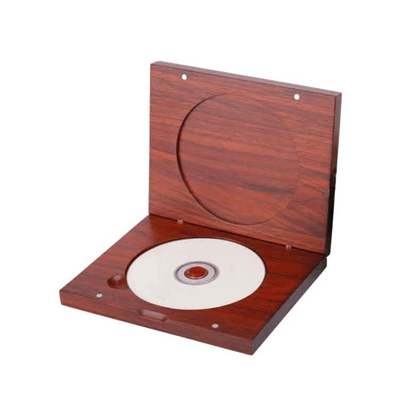 实木木质婚庆光盘包装盒 木质cd光盘包装盒 可加印logo