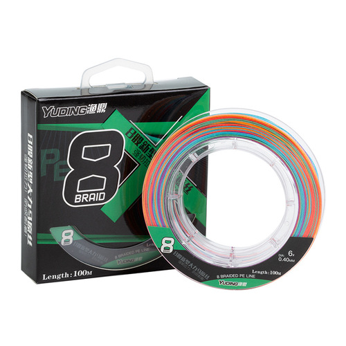PE line spinning bite-proof casting main line 100 meters fishing line PE line 8 braided Daiwa fish line wholesale