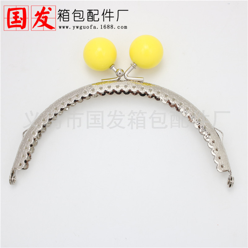 Gran promoción de 12.5cm semicircular encaje en relieve cabeza de caramelo oro plateado 20MM cabeza de caramelo 0805